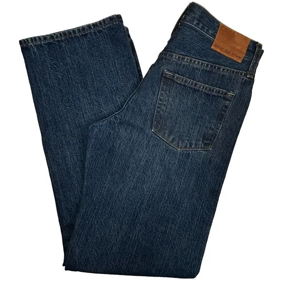 Point Sur Boyfriend Jeans Womens 25 Button Fly Selvedge Denim Straight J Crew - Picture 2 of 12